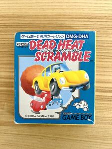 【限定即決】DEAD HEAT SCRAMBLE デッドヒートスクランブル 箱-取説あり 有限会社コピアシステム DMG-DHA N.2677 ゲームボーイ アドバンス