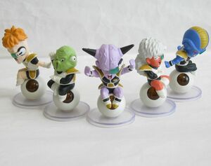 ドラゴンボールZ キャラプッチ 帰ってきた孫悟空編 5種セット(ギニュー特戦隊 ギニュー グルド ジース リクーム バータ)★中古 美品