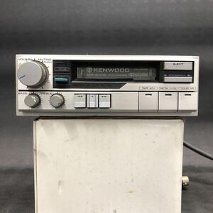 H814 KENWOOD KXC-5500 TRIO CAR COMPONENT built in amplifier cassette deck old car retro Junk 