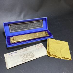 N 3595 [ TOMBO. sound harmonica super Special class C MAJOR is length style ] boxed No.1921 PROFESSIONAL USE used operation not yet verification dragonfly present condition goods 