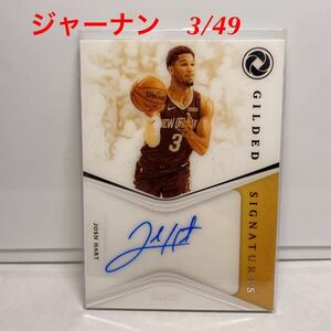 [ja- naan 3/49 ] Josh Hart direct paper .Auto autograph 2019-20 Panini NBA Opulence