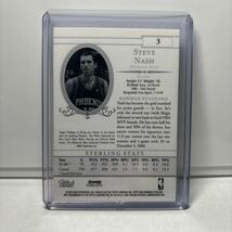 Steve Nash 実使用　ジャージ　Jersey 2007 NBA Topps Bowman Sterling_画像2