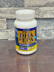 サントリー DHA & EPA セサミンEX 240粒（60日分）賞味期限2026年1月 未開封！