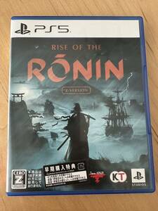 送料無料　PS5 Rise of the Ronin ライズオブローニン コースター付き