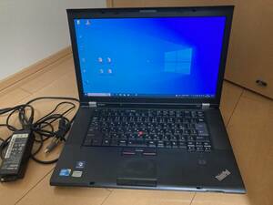 Lenovo ThinkPad T510i Core i3 M380 2.53GHz/メモリ:6GB/HDD 640GB/Win10Pro Microsoft Office2016ProPlus