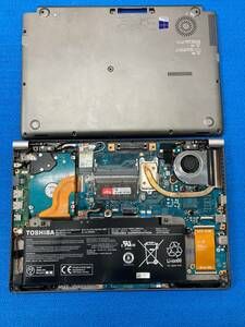 ジャンク　TOSHIBA R64/T i3-6100U メモリー4GB HDD80GB Win10Pro