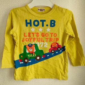 ミキハウス【HOT・B】 長袖Tシャツ90cm