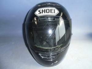 【ジャンク品】 SHOEI ショウエイ X-Eieven シールド ヘルメット オートバイ フルフェイス オンロード Lサイズ