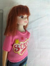 着せ替え人形　約17cm 　ドール　女の子　赤茶の髪の毛_画像4
