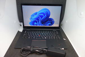 （374）Lenovo ThinkPad X1 Yoga 2in1　20LE-S3482L Core i7 8650U 1.90GHz/16GB/512GB　14インチ　タッチパネル ソフト400本バンドル 