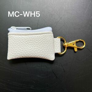 MC-WH5.ハンドメイド　ミニコインケース　レザー　小銭入れ　薬入れ　小物入れ