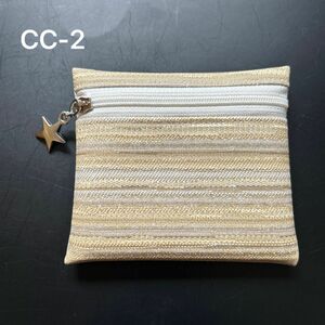 CC-2.ハンドメイド　カードケース　コインケース　レザー　薬入れ　小物入れ　アクセサリー入れ