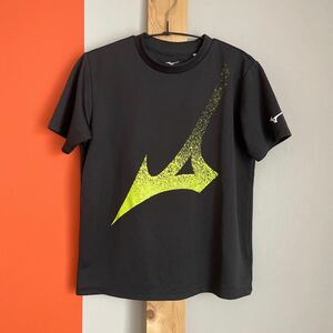 MIZUNO ミズノ 男の子 キッズ 半袖 Tシャツ 160 黒 スポーツウェア