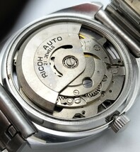 あまり目立たない存在ですが、凄く良い時計です！　紳士用　リコー　自動巻き腕時計　1970年代製　純正ブレスレット　メンテナンス済　_画像10