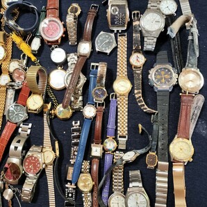 ジャンク 未整備品 腕時計 国産 舶来 セット売り⑦ セイコー シチズン カシオ テクノス  等の画像5