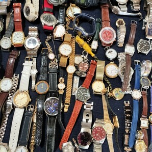 ジャンク 未整備品 腕時計 国産 舶来 セット売り⑦ セイコー シチズン カシオ テクノス  等の画像4