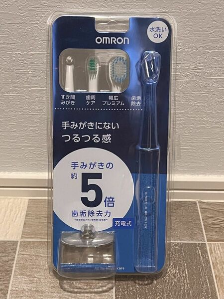 OMRON オムロン 電動歯ブラシHT-B304-W 替えブラシ3点セット