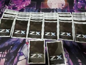 スリーブ Z/X-Zillions of enemy X- ゼクス　公式ロゴ　ゼクストリーム　物販特典　62枚セット