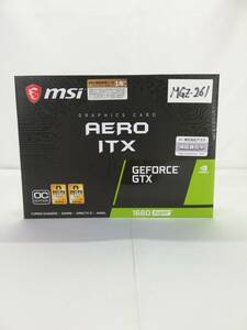 MSI GEFORCE GTX 1660 TiAERO ITX 6G graphics board VD7112 black black 