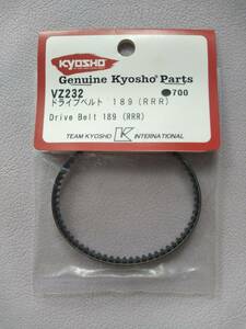【KYOSHO京商】VZ232 DRIVE BELT 189 (RRR)：ドライブベルト 189 (RRR)【ジャンク品】