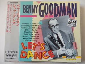 CD/ベニー.グッドマン - レッツ.ダンス/Benny Goodman - Let's Dance/サヴォイでストンプ/Somebody Stole My Gal/King Porter Stomp/d