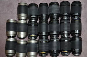 Nikon lens AF 70-300 together set 20ps.@ operation not yet verification [z305]