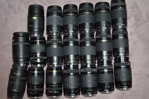 Canon レンズ EF75-300 100-200 70-210 100-300 まとめてセット 20本 動作未確認 [z306] 