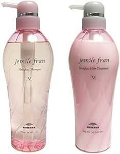 ミルボン ジェミールフラン ヒートグロス M シャンプー500ml トリートメント500g セット【jemile fran