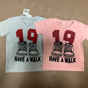 新品　半袖　Tシャツ　トップス　双子コーデ　まとめ売り　サイズ80