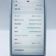 極美品　特典　iPhone8 シルバー 256GB SIMフリー 新品 電池_画像8