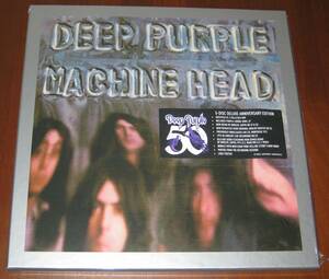 DEEP PURPLE ディープ・パープル/ MACHINE HEAD (SUPER DX) 2024年発売 3x CD+Blu-ray Audio + LP（レコードのみ未使用） 輸入盤