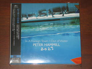 PETER HAMMILL ピーター・ハミル/ イン・ア・フォーリン・タウン & アウト・オヴ・ウォーター 2024年発売 2x CD 国内帯有
