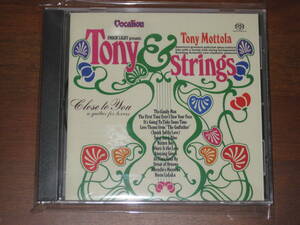 TONY MOTTOLA トニー・モットーラ/ TONY AND STRINGS & CLOSE TO YOU 2023年発売 Vocalion社 Hybrid SACD 輸入盤