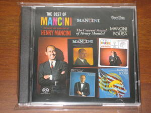HENRY MANCINI ヘンリー・マンシーニ/ BEST Vol. 1 & 2 2023年発売 Vocalion社 Hybrid SACD 2枚組 輸入盤