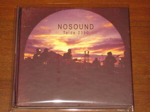 NOSOUND ノーサウンド/ TEIDE 2390 2015年発売 CD + DVD Audio輸入盤