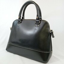 C ◎【商品ランク:B】ケイトスペード kate spade ロゴデザイン ゴールド金具 2way ショルダーベルト付 ハンドバッグ 手提げ トート 婦人鞄_画像2