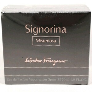 B 33 ×【 30ml 未開封 】 Salvatore Ferragamo サルヴァトーレフェラガモ Signorina Misteriosa シニョリーナ ミステリオーサ EDP 香水