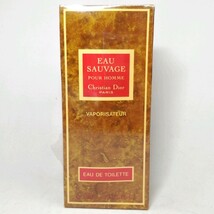 C 48 Φ 【 100ml 未開封 】 Christian Dior EAU SAUVAGE FOR MEN クリスチャンディオール オーソヴァージュ フォーメン EDT SP 香水 _画像2