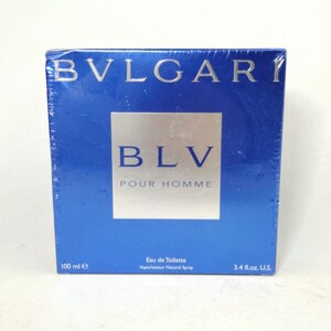 C 55 Φ [ 100ml unopened ] BVLGARI BLV POUR HOMME BVLGARY blue pool Homme EDTo-doto crack SP spray perfume fragrance 
