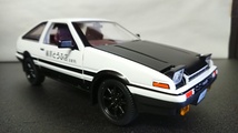 ★エンジン音有り■AE86トレノ■1/20(21㎝)■重金属製+ライト点灯+音■多機能■頭文字D_画像3