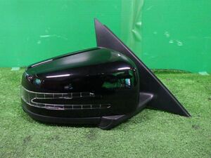  Benz C200[W204 latter term ] door mirror ( right mirror ) side mirror body 197 black 