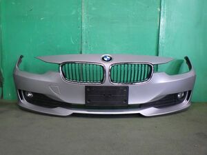 BMW320d[F30前期]フロントバンパー A83銀