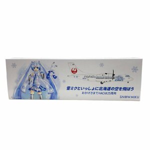 JAL ジャル 雪ミクといっしょに北海道の空を飛ぼう SNOW MIKU 1/100 ATR42-600 飛行機模型 プラモデル