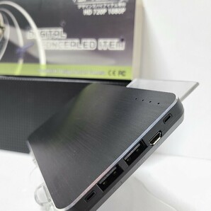 【希少・高画質】モバイルバッテリー型カメラ SPYDERS-X A-610αB 美品 偽装 防犯 充電器型 小型カメラ ブラック スパイダーズX 動体検知の画像6