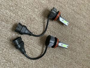 LED フォグランプ アイスブルー 車検対応 高輝度LED 発光 H8