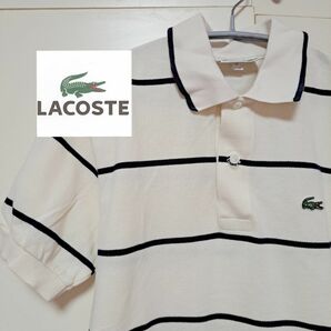 CHEMISE LACOSTE 半袖 ポロシャツ ボーダー