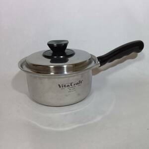 ビタクラフト（5層）片手ナベ 容量1.2L No.5300 USED美品