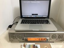 【ジャンク】ビデオデッキ 東芝 S-VHS ★中古★リモコン付き_画像4