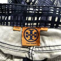 TORY BURCH トリーバーチ レディース スキニーパンツ サイズ25 ブルー ストレッチ_画像6