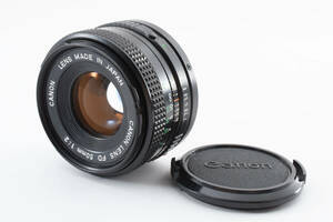 【美品】キャノン Canon FD 50mm f2 single focus lens #2126468